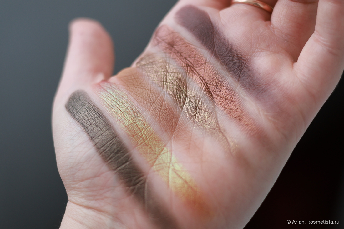 Свотчи палитры: 028 - 030 - 029 - 01 - 031 - 032