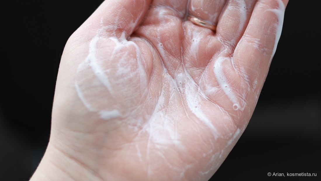 Как средство пенится с жёсткой водой