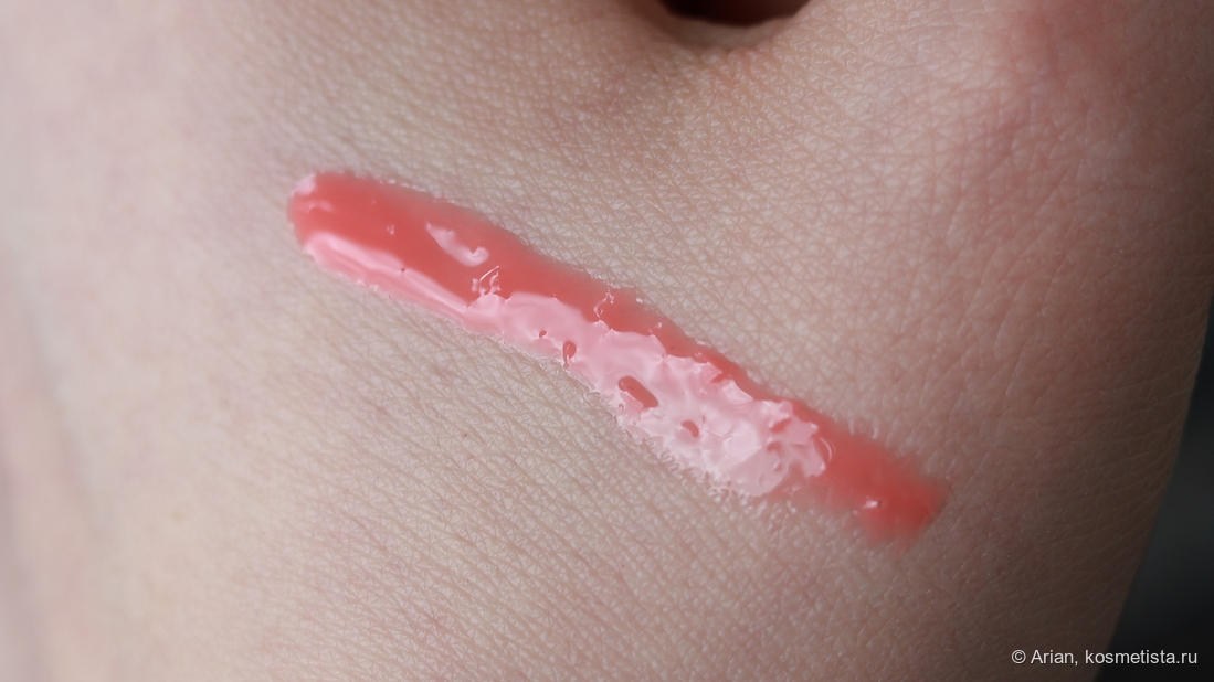 Свотч Krygina Lip Gloss в оттенке 02 Мечтай