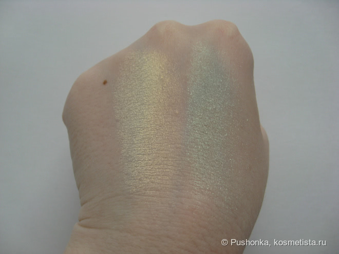 Collistar Double Effect Eye Shadow Wet & Dry в оттенках 31 Calla и 33 Salvia