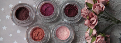 Пигменты Sigil inspired от Tammy Tanuka: "Интриганка", "Лучик", "Погонщица Крабов", "Обрученная с Грозовым Небом" и "Полуночница"