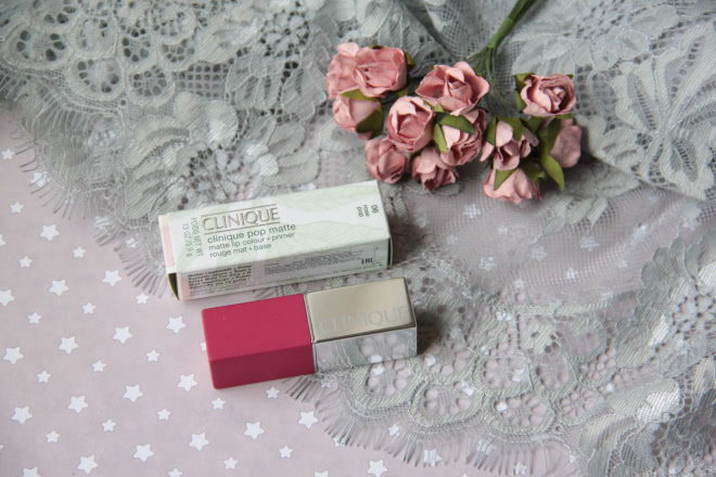 Создаем весеннее настроение с матовой помадой Clinique Pop Matte 06 Rose Pop