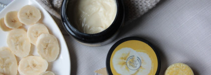 Линия для волос "Банан" The Body Shop: шампунь, кондиционер и питательная маска