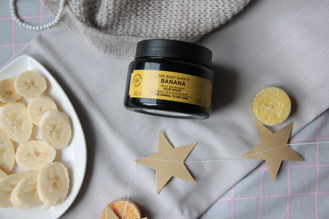 Линия для волос "Банан" The Body Shop: шампунь, кондиционер и питательная маска