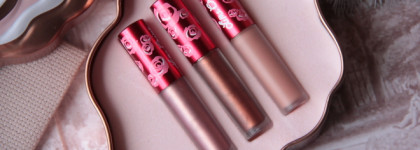 Набор матовых мини-помад Velve-Tin Boxed Lime Crime оттенок Champagne Rose