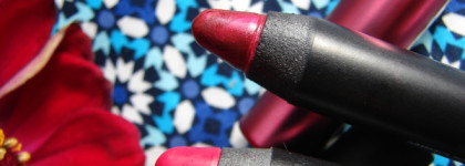 Помады в формате карандаша Golden Rose: Matte Lipstick Crayon 16 и Metals Matte Metallic Lip Crayon 07