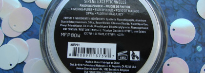 Мне тебя единорог наплакал... Финишная рассыпчатая пудра с голографическим эффектом NYX Holographic Halo Finishing Powder в оттенке 01 Mermazing