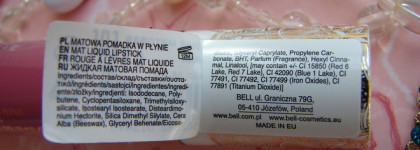 Марокканская мечта из Польши. Жидкая матовая помада Bell Moroccan Dream Matte Liquid Lips в оттенке 03