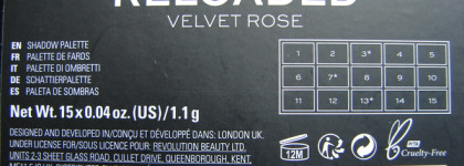 Revolution Makeup London Reloaded Velvet Rose Palette - моя молочная шоколадка с орехами
