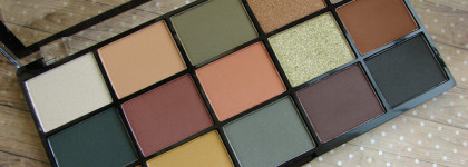 Такая осенняя...Палетка теней от Revolution Makeup London в оттенке Reloaded Division Shadow Palette