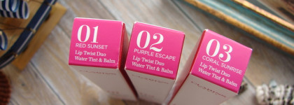 Находка для летней косметички. Двусторонние фломастеры-бальзамы для губ Clarins Lip Twist Duo Water Tint & Balm