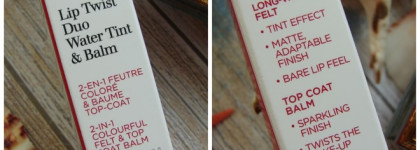 Находка для летней косметички. Двусторонние фломастеры-бальзамы для губ Clarins Lip Twist Duo Water Tint & Balm