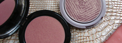 Чарующие rose gold, peach gold и coral gold в моей косметичке