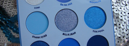 "Blue moon, you saw me standing alone..." Не грустим с сине-голубой палеткой Colourpop Blue Moon Pressed Powder Palette