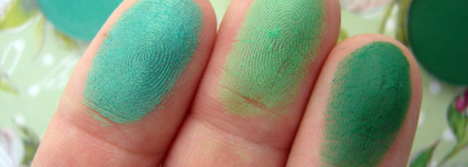 Зелёный винегрет: тени и карандаши