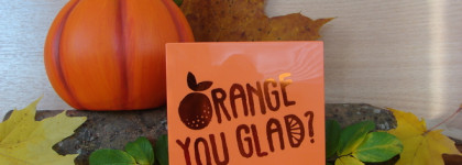 Оранжевый - хит октября. Палетка теней Orange You Glad от Colourpop