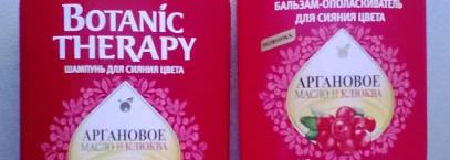 Новинка от Garnier: клюквенно-аргановый дуэт: шампунь+бальзам