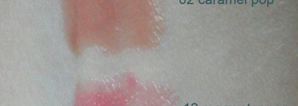 Увлажняющие блески для губ Marimekko for Clinique Pop Splash lip gloss + hydration, оттенки 02 caramel pop и 12 rosewater pop