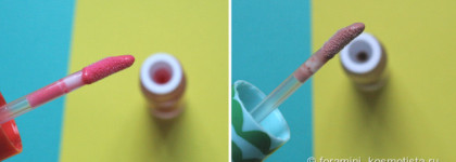 Увлажняющие блески для губ Marimekko for Clinique Pop Splash lip gloss + hydration, оттенки 02 caramel pop и 12 rosewater pop