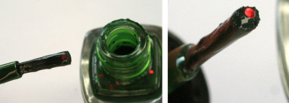 Хэллоуин с лаками Scale lacquer Herbology Lesson, Essie bordeaux №50