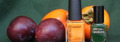 Краски осени: лаки Cirque colors Nail Lacquer Mckittrick и Kinetics SolarGel K-Spirit Knp505
