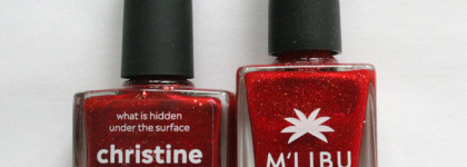 Праздничный лак Devil от российского бренда M'libu professional nail care