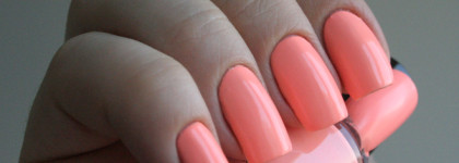 Пастельный неоновый лак Peach Praline GPM06 от Grattol Nail Polish