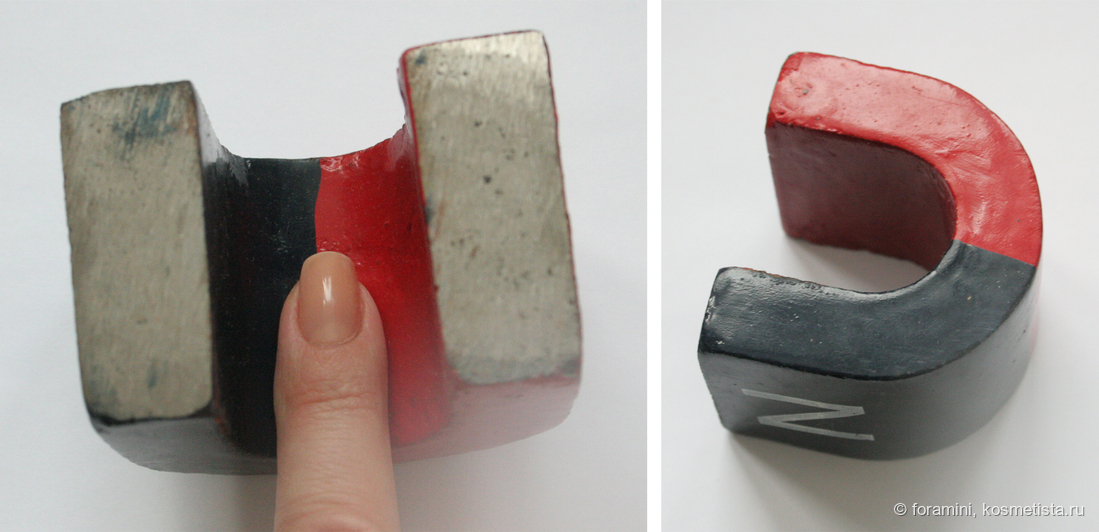 Магнит U-образный демонстрационный (для опытов по физике)