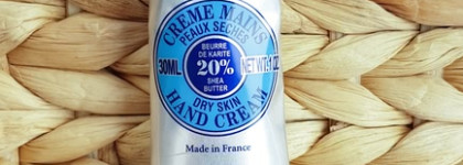 Мои маленькие помощники в борьбе за мягкие руки от L'occitane