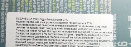 Elizavecca Milky Piggy Galactomyces 97%