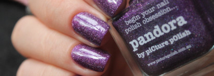 Picture polish Pandora и втирка