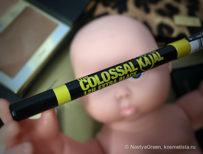 Смоки за 15 минут? Легко! с карандашами Maybelline The Colossal Kajal, Lasting Drama Gel 24H и Linerefine Expression Kajal