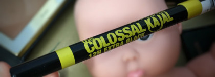 Смоки за 15 минут? Легко! с карандашами Maybelline The Colossal Kajal, Lasting Drama Gel 24H и Linerefine Expression Kajal