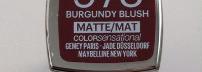 Maybelline Color Sensational Matte №978 Burgundy Blush