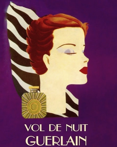 Реклама духов «Vol de Nuit»