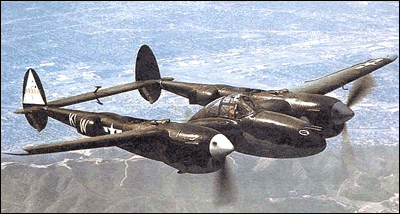 Истребитель Lockheed Lightning P-38