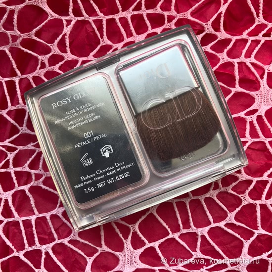 Румяна Dior Rosy Glow в оттенке 001 Petal. Недоразумение в мире румян