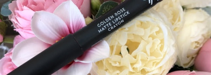Моя осенняя помада Golden Rose Matte Lipstick Crayon. Оттенок 10