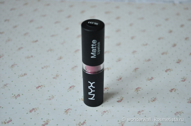 Очаровательная NYX Matte Lipstick в оттенке Tea Rose