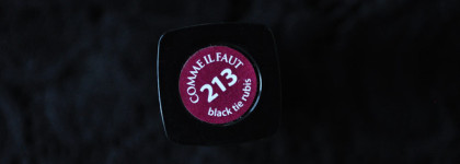 Увлажняющая атласная помада для губ L’Etoile Selection Comme Il Faut L'Etoile Lipstick 213 Black Tie Rubis
