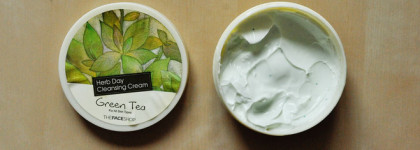 The Face Shop Herb Day Cleansing Cream Green Tea Зеленый чай