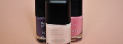 Быстросохнущие лаки для ногтей Kiko Smart Nail Lacquer