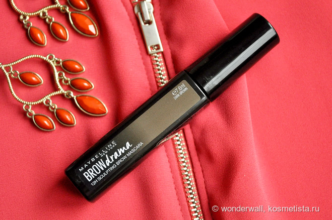 Тушь для бровей Maybelline Brow Drama dark brown