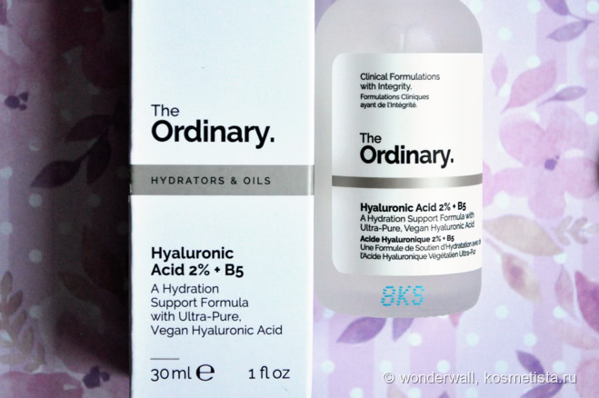 The Ordinary: Hyaluronic Acid 2% + B5 & Lactic Acid 10% + HA 2%