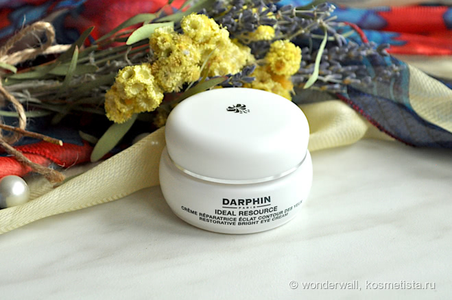 Darphin Ideal Resource Smoothing Retexturizing Radiance Cream&Darphin Ideal Resource Restorative Bright Eye Cream
