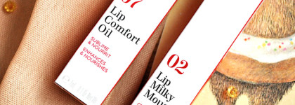 Clarins: Lip Milky Mousse и Instant Light Lip Comfort Oil