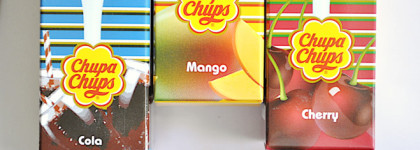 Жидкая помада-тинт Chupa Chups Lip Locker Cola, Cherry, Mango