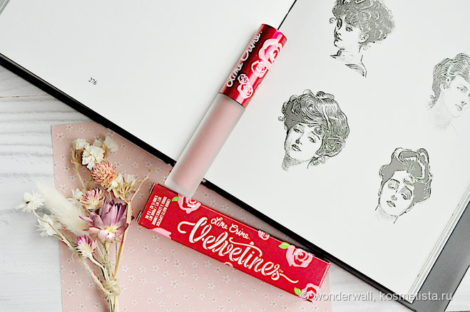 Жидкая матовая помада Lime Crime Velvetines Teddy Bear