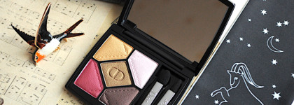 Пятицветные тени для век Diorshow 5 Couleurs Dior en Diable 837 Devilish