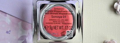 Румяна-вуаль Shiseido Minimalist Whipped Powder Blush Sonoya 01